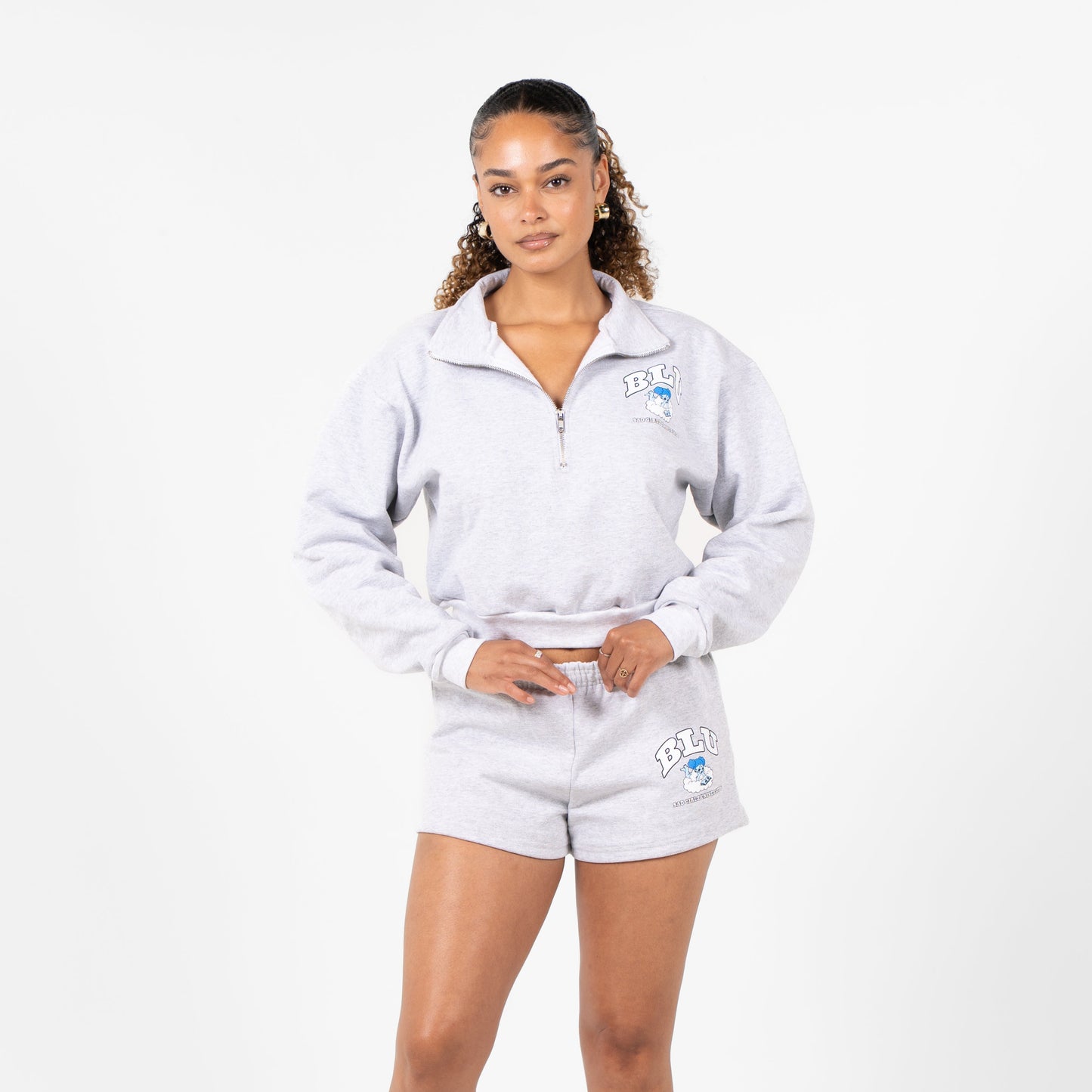 BLU COLLEGE SWEATSHORT