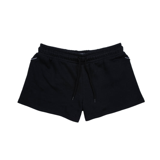 Sad Girlz Black Rhinestone Shorts