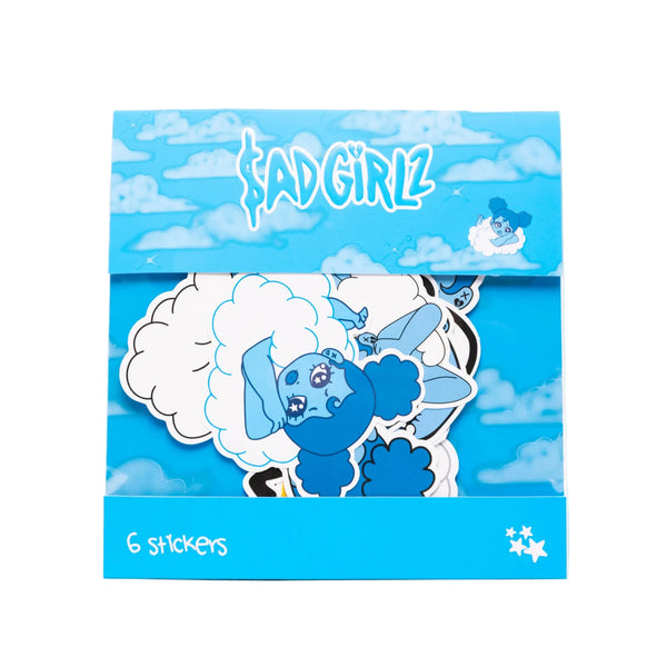 Sad Girlz Blu Sticker Pack
