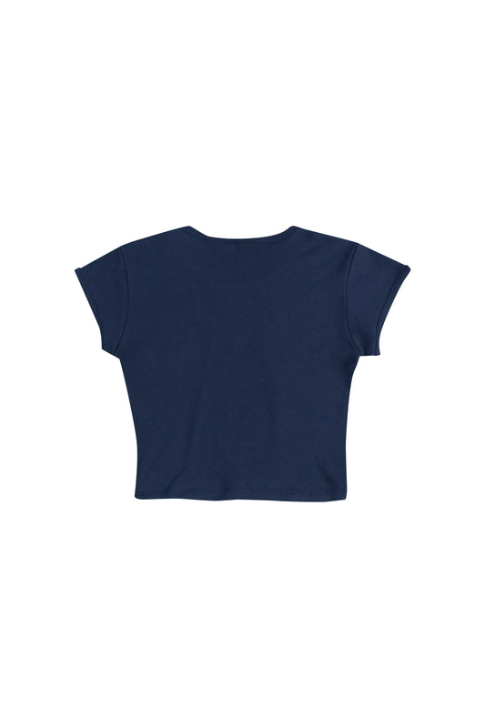 VINTAGE BLUE COLLEGE TEE