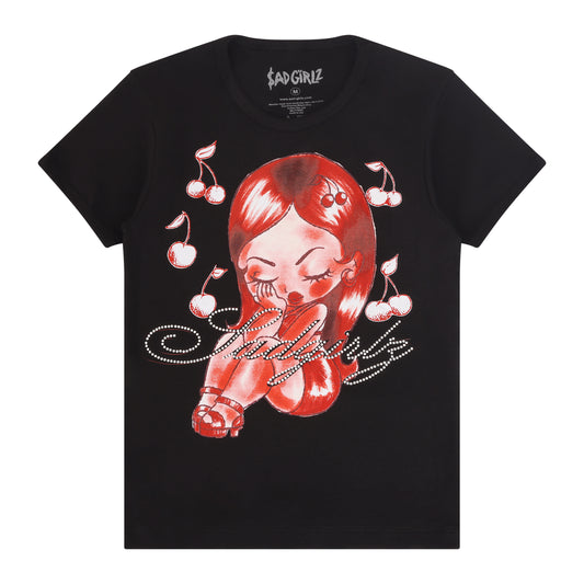 Cherry Watercolor Tee