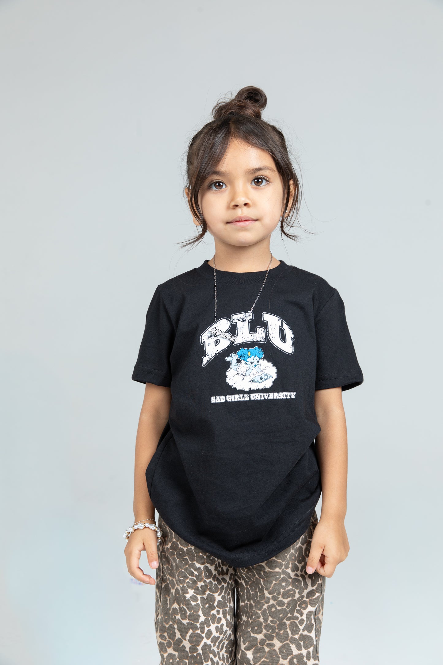 TODDLERS VINTAGE BLU COLLEGE TEE