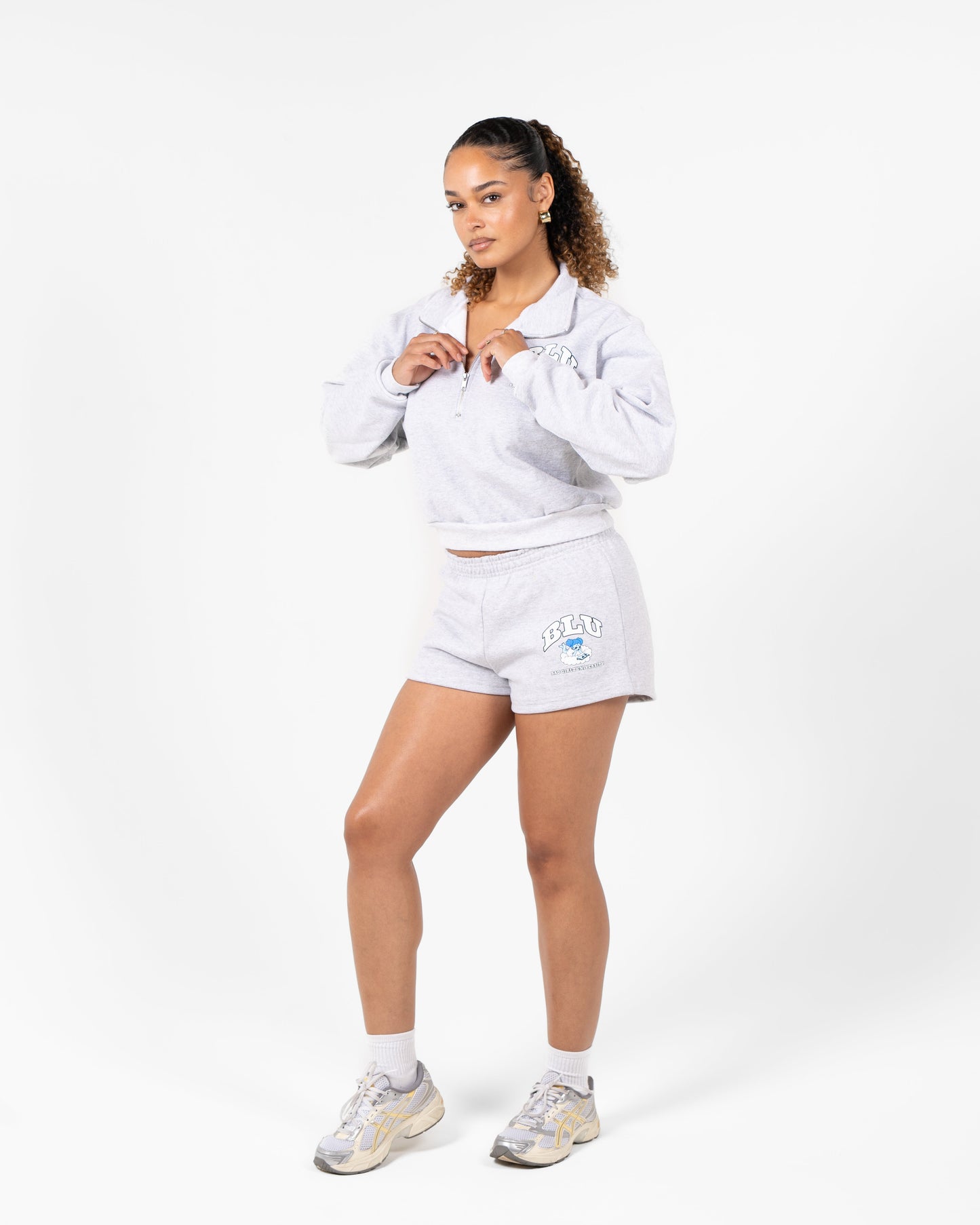 BLU COLLEGE SWEATSHORT