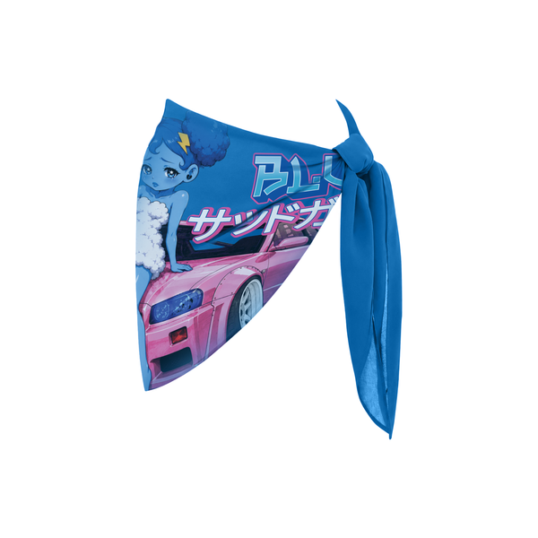 Sad Girlz Blu Sarong