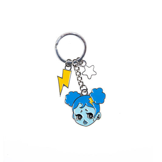 Sad Girlz Blu Keychain
