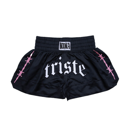 Sad Girlz Black Boxing Shorts