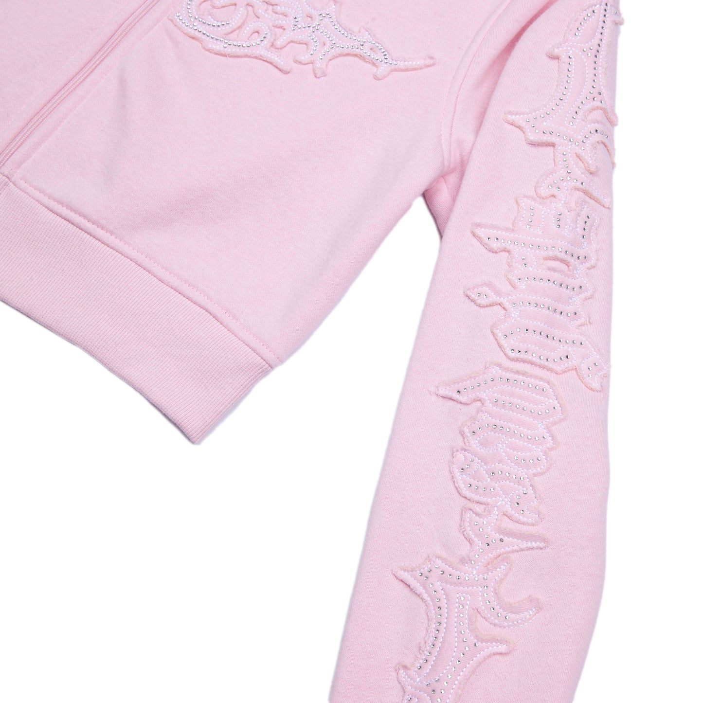 Sad Girlz Pink Zip Up