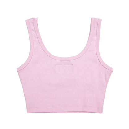 Sad Girlz Pink Crop Top
