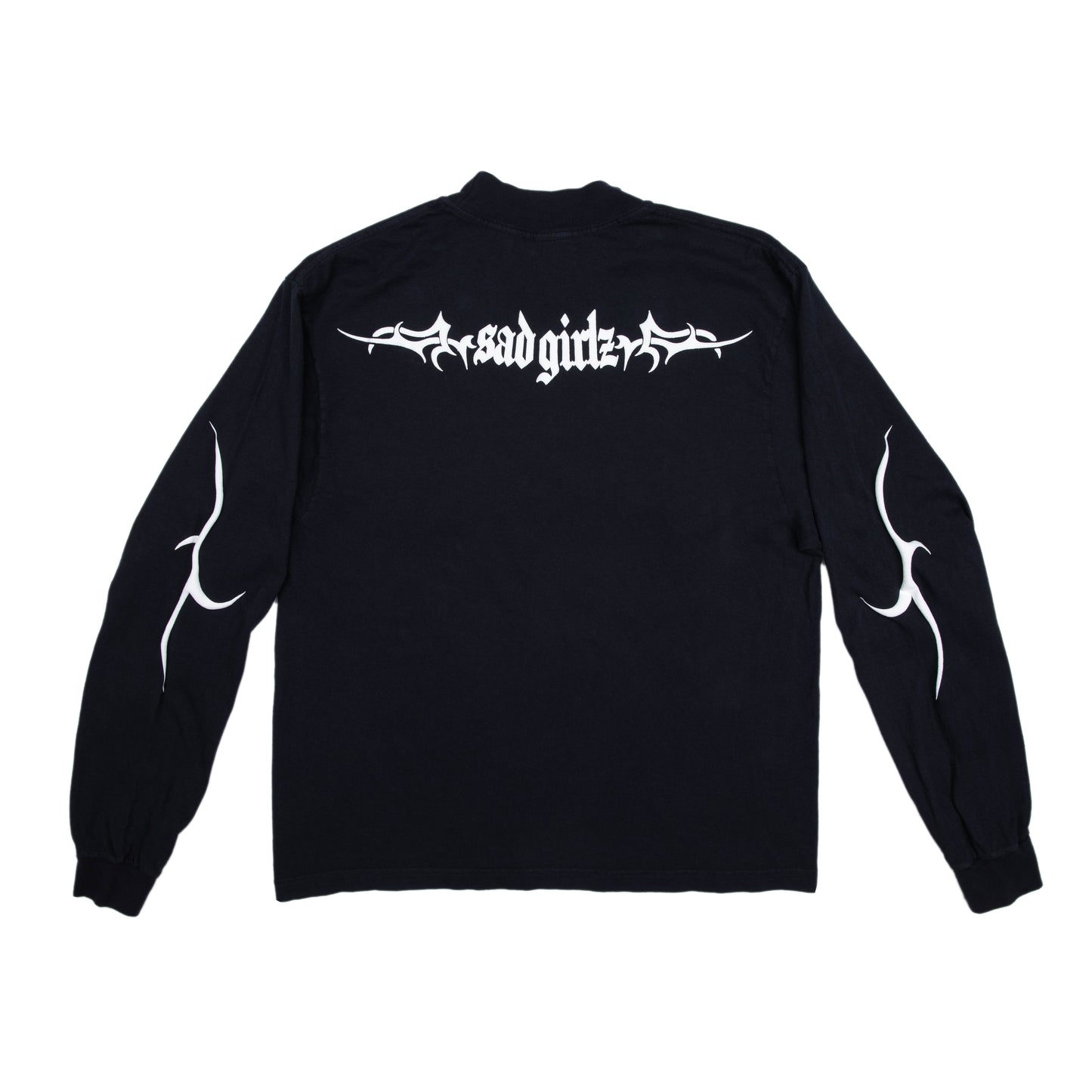 Triste Black Longsleeve Tee