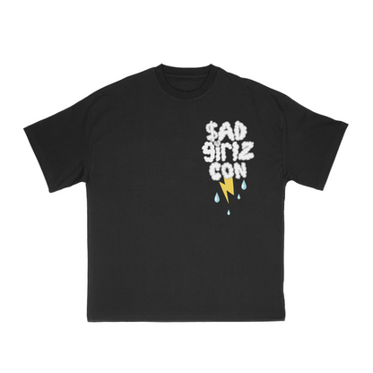 Sad Girlz Plushy Tee Black
