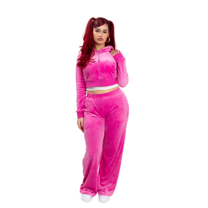 Cremallera rosa
