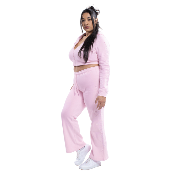 Sad Girlz Pink Zip Up