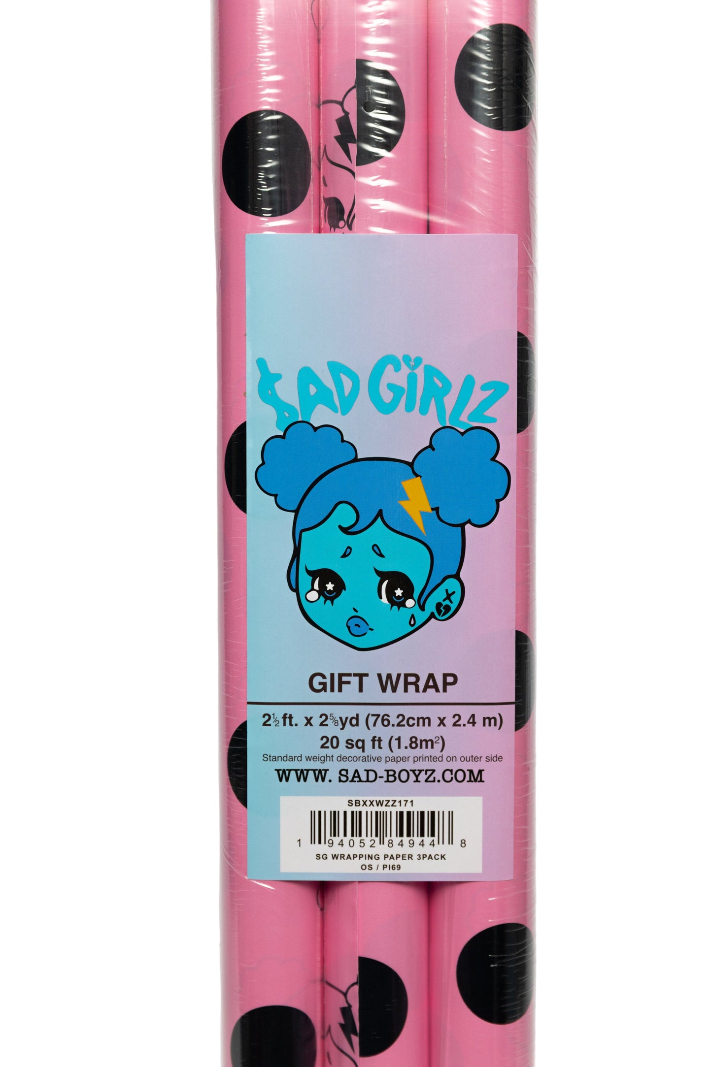 "Blu" Sad Girlz Wrapping Paper